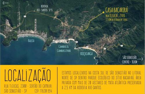 Camburi Maison | Casa Bacarirá - Floresta com Yoga e Café da Manhã Vegano