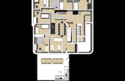 Echarding Maison | BAR Casa BARvaria ※ Incroyable 8BR ※ ÉNORME ※ Avec un BAR ※ 300 m²
