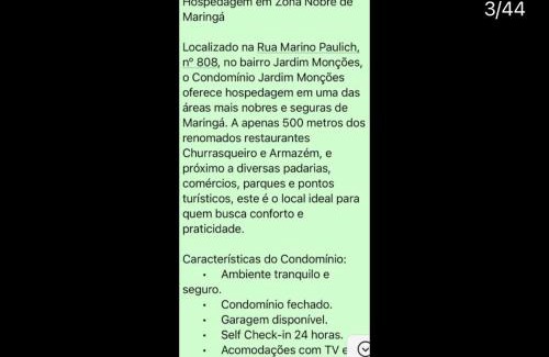 Maringa Maison | Casa c Suite independente cond Jd Moncoes