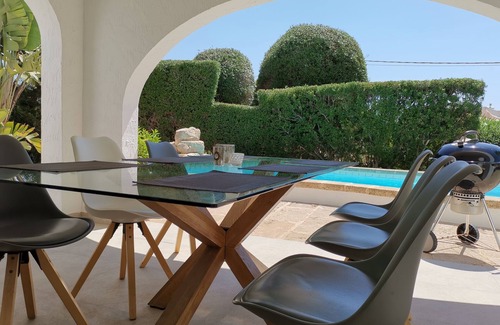Vallgornera Maison | Casa Cel Blue, près de la mer, grande piscine, beau grand jardin, conviviale et familiale
