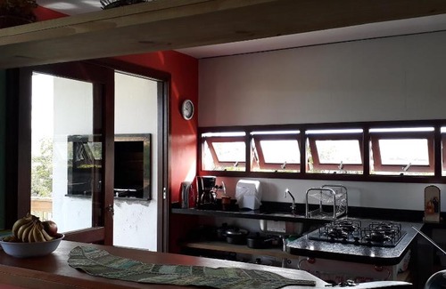 Ibiraquera Maison | Casa com Vista da Lagoa
