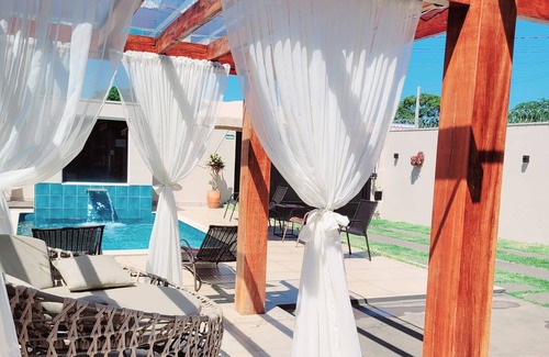 Tanabi Maison | Casa Completa com Área Gourmet, Piscina com Aquecedor Solar e Sauna Seca