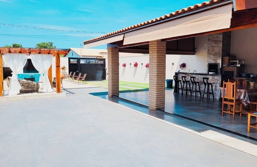 Tanabi Maison | Casa Completa com Área Gourmet, Piscina com Aquecedor Solar e Sauna Seca