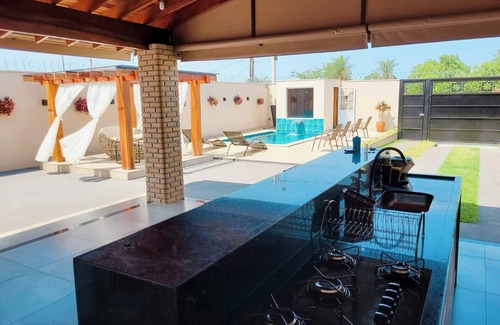 Tanabi Maison | Casa Completa com Área Gourmet, Piscina com Aquecedor Solar e Sauna Seca