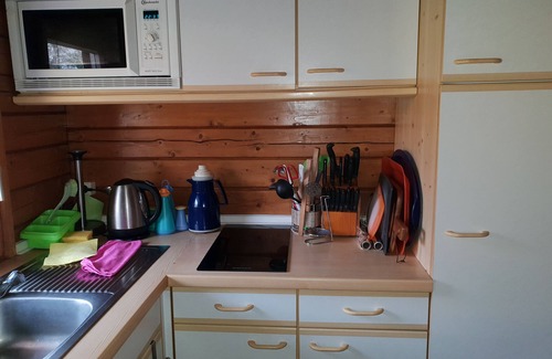 Heede Cabine | Maison de vacances avec sauna, grill kota et bain à remous sur la plage de Heeder See!