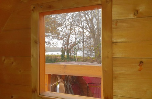 Heede Cabine | Maison de vacances avec sauna, grill kota et bain à remous sur la plage de Heeder See!