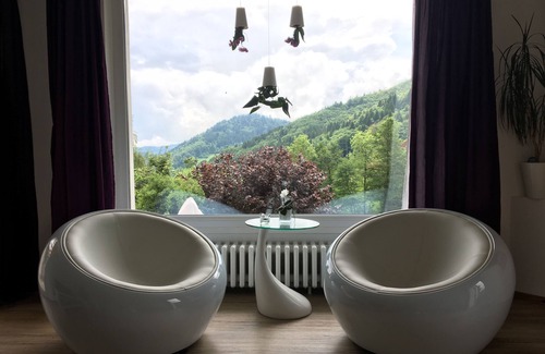 Kleines Wiesental Appartement | Casa Alma - Luxury apartment with terrace, whirlpool, sauna, fireplace, W-LAN - Whg. C