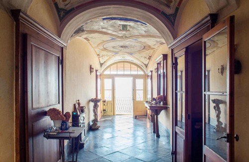 Carpeneto Lit Et Petit-Déjeuner | CASA DEI LEONI CAMERA BLU