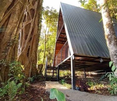 Quebrada Grande Chalet De Ski | Casa del Árbol (A-Frame) - Ágape del Bosque