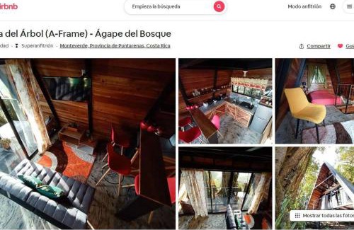 Quebrada Grande Chalet De Ski | Casa del Árbol (A-Frame) - Ágape del Bosque