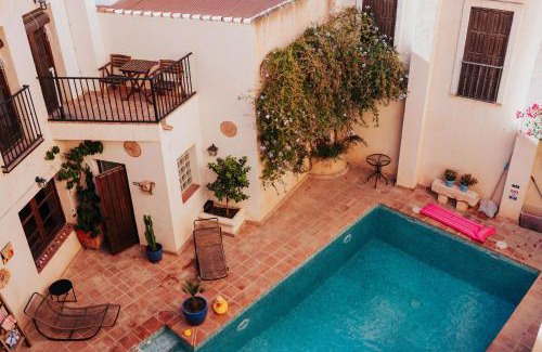 Pinos del Valle Lit Et Petit-Déjeuner | Casa del Patio