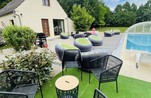 Saint-Martin-d'Ordon Maison | Casa Del sol Bourgogne