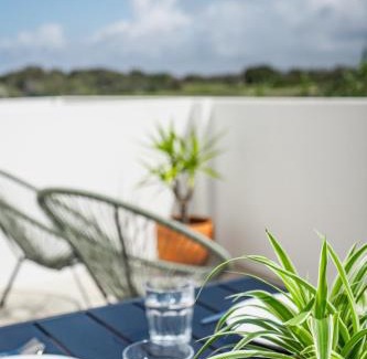 Almograve Appartement | Casa do Mar - Almograve - Magnífico terraço com vista para o campo