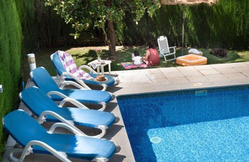 Huetor Santillan Maison | Casa El Pilar con piscina, jardín y barbacoa