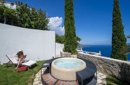 Praiano Villa | Casa Elena - Magnifiques terrasses et vue sur la mer