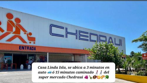 Isla Mujeres Appartement | Casa Linda Isla-Flamingo-Shared Pool
