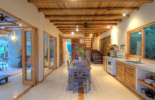 Playa Hermosa Cobano Villa | Casa Macondo Villa tropicale de luxe tropicale sur la plage avec Casita