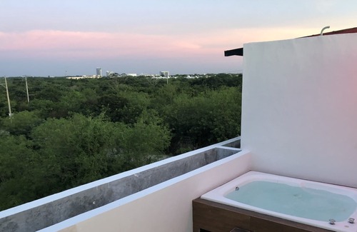 Merida Municipality Autre | Casa Makena W/rooftop & Jacuzzi @temozón Norte