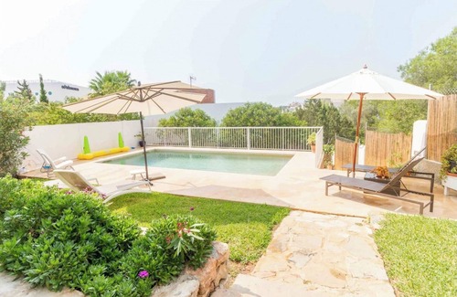 Cap Martinet Maison | Casa Mar: House in Ibiza Near the Beach, With Private Pool and a Beautiful View