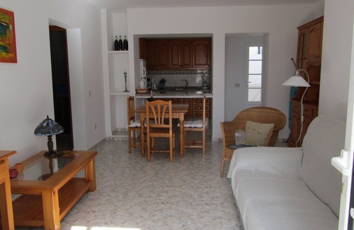 Punta Mujeres Appartement | Casa Mar y Sol 1 rez de chaussée avec terrasse sur la mer