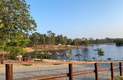 Corte do Pinto Maison | Casa Mel-Mina São Domingos-Praia fluvial-Terraço-3km-arcondicionado