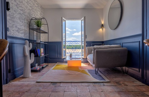 Saint-Mathurin-sur-Loire Lit Et Petit-Déjeuner | Casa Mila & Spa - Chambres d'Hôtes raffinées vue Loire et Piscine