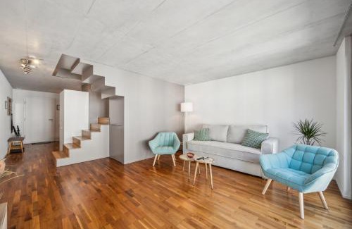 Langenthal Appartement | Casa Milla, Apartment Langete - Moderne & zentrale Maisonette mit Balkon und Tiefgarage