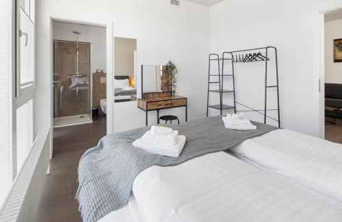Langenthal Appartement | Casa Milla, Apartment Wuhr - Zentrales Loft am Fluss inklusive Parkplatz