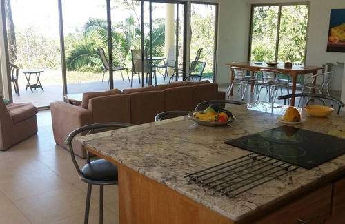 Dominicalito Villa | Casa Naranja spacious home with pool surrounded by forest with superb bay view