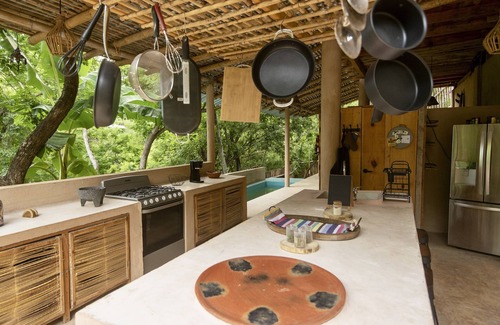 San Agustinillo Maison | Casa Natura, un écrin de paradis sur le Pacifique, piscine, starlink