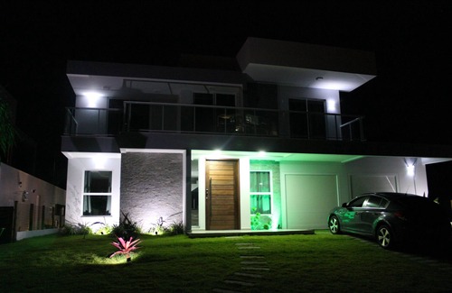 Morrinhos Maison | Casa Nova Alto Padrão - 3 chambres - 300m de la mer dans une copropriété à Garopaba / SC