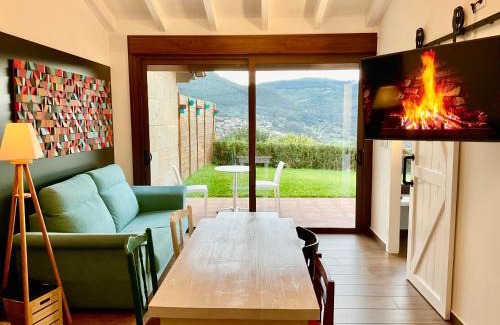 Mos Maison | Casa Nueva de Vigo Rural Mos con Jacuzzi y chimenea