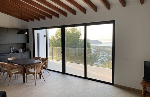 Benimeit Villa | LUX VILLA, VUE PANORAMIQUE, PISCINE,CUISINE EXTÉRIEURE, TERRASSES,AIRC, PARKING