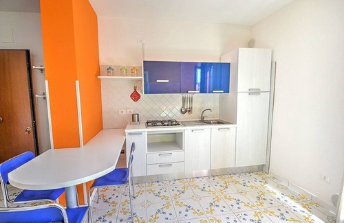 Agropoli Maison | Casa Pesca: Un appartement moderne et charmant situé à quelques pas de la plage de sable.