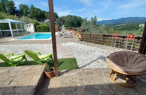 Strada in Chianti Villa | CASA PILAR villa con piscina e jacuzzi private in chianti