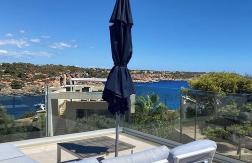 Cala Llombards Villa | Casa Poggibonsi al Mar - piscine,vue mer, près de la plage, terrasse sur le toit