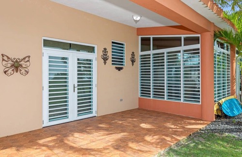 Maleza Baja Villa | Casa Rústica | Beautiful rustic tropical villa in Aguadilla. Immense backyard wi