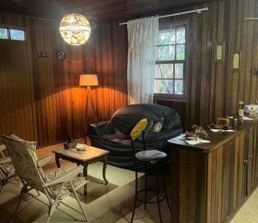 Sulbrasileiro Maison | Casa Rústica na Lagoa-15 min do praia comWi-Fi quartos 2 possui cama de casal e 3 solteiro ideal para 5 pessoas