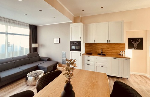Dittelstedt Appartement | Appartement-Salle de bain privée séparée-Vue sur la cour-Mathilda
