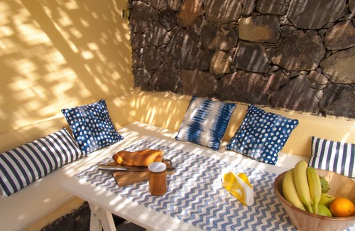 Lipari Maison | Casa Scirocco Limone- Villa avec jardin avec vue sur la mer
