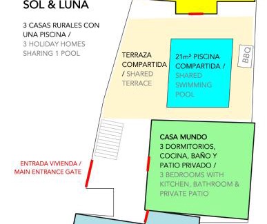 Pinos del Valle Maison | Casa Sol - traditional village house with pool and view