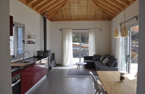 Tijarafe Maison | Casa Tabladito avec piscine chauffée et vue fantastique sur la mer.