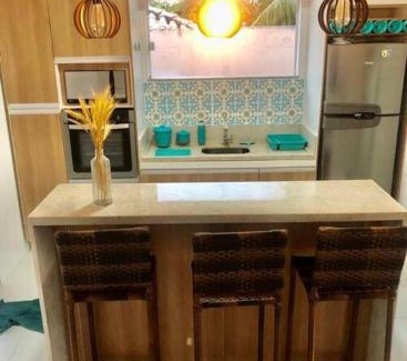 Barra do Jacuipe Maison | Casa Temporada Jacuípe Guarajuba 3/4 c/ar condicionado