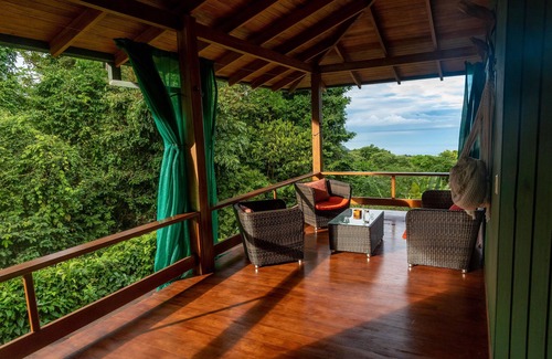 Ballena Maison | Casa Uvita: forêt tropicale et vue sur l'océan, Eco-Home