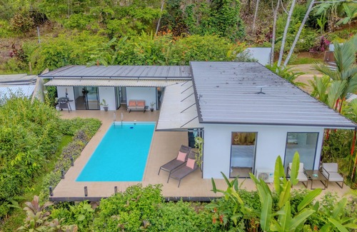 Ciudad Cortes Maison | Casa Voces Del Cielo - 3-bedroom house in Provincia de Puntarenas with WiFi, AC