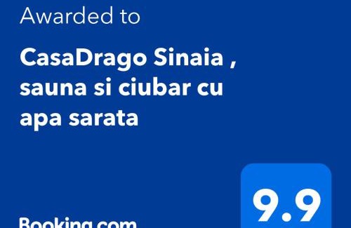 Sinaia Maison | CasaDrago Sinaia , sauna si ciubar cu apa sarata