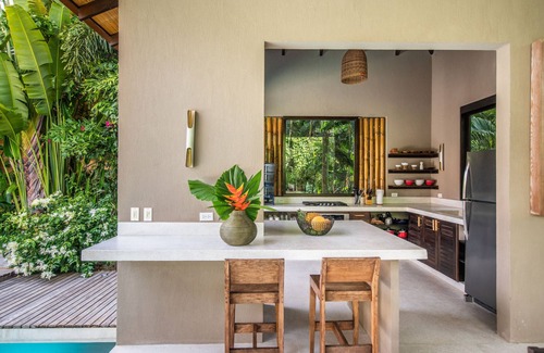 Playa Hermosa Cobano Villa | Casas de Agua -Villa Agua Clara- Maison de créateurs. Marche dist. à la plage.