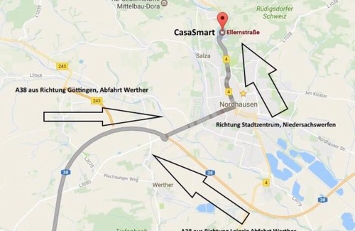 Nordhausen Maison | CasaSmart/Das Ferienhaus am Harz Nordhausen