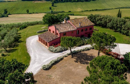 Monte Porzio Villa | Villa avec piscine privée, climatisation et green à 10 km de la mer