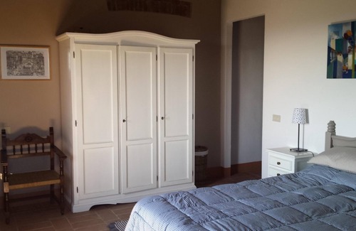 Castelnuovo Berardenga Autre | Arceno: Ferme Capacité 6 pax et piscine, Vues bucoliques de vignes et oliviers